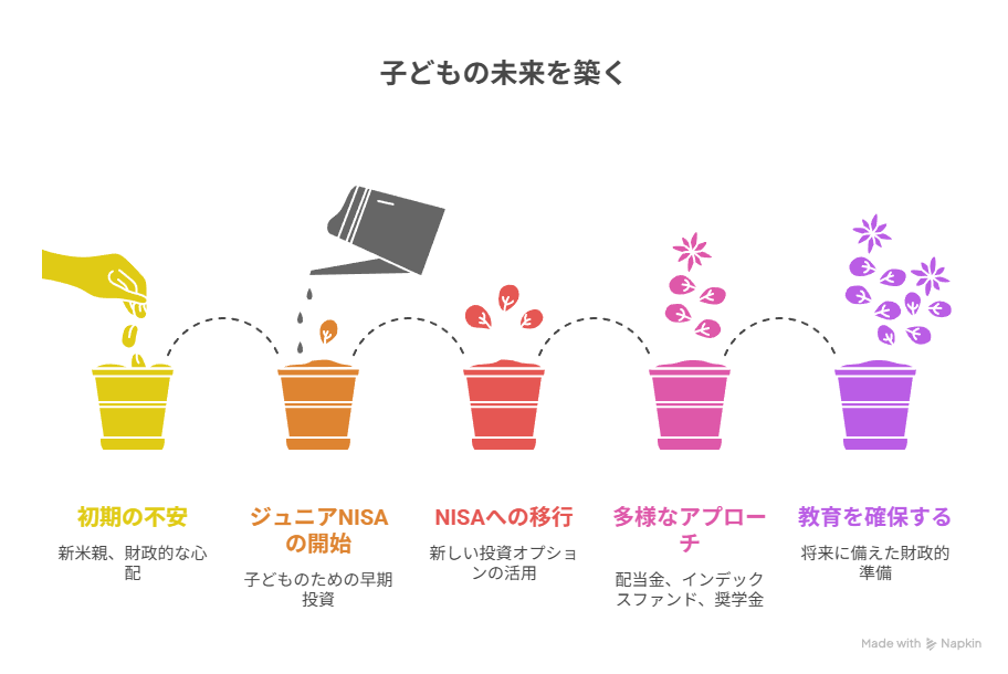教育費の準備方法