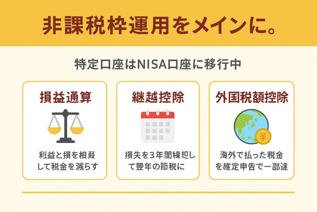 特定口座での節税方法まとめ