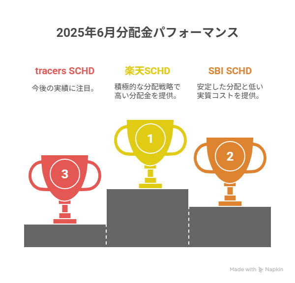 SCHDに投資できる３つの投資信託の比較