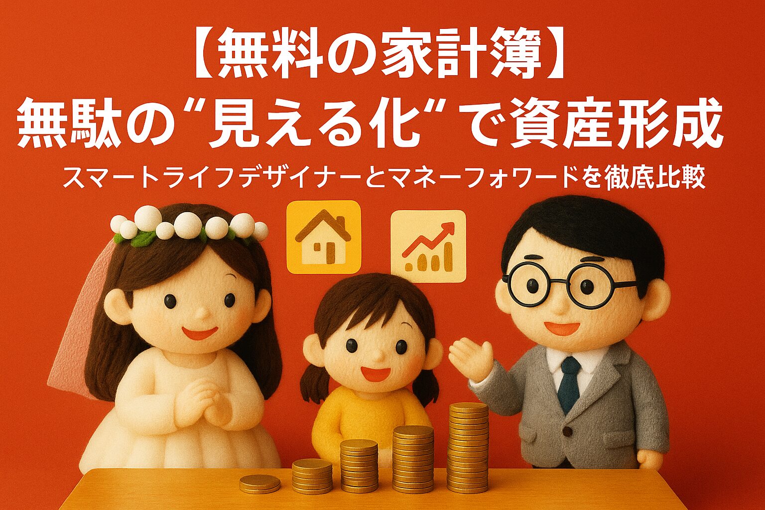 2026年】家計簿アプリを徹底比較｜無料スマートライフデザイナー vs 定番マネーフォワードME｜サイドFIREを目指すとん家の生活