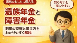 【2026年版】遺族年金と障害年金｜制度の特徴と備え方をわかりやすく解説