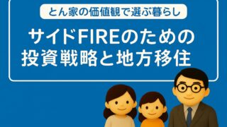 とん家の価値観で選ぶライフスタイル｜サイドFIREのための投資戦略と地方移住
