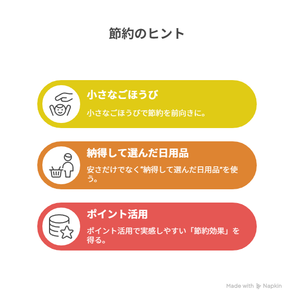 満足感を下げない節約習慣