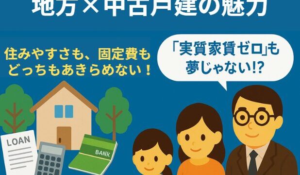 【地方×中古戸建て】住みやすさも固定費もあきらめない！暮らしにレバレッジをかける住まい戦略