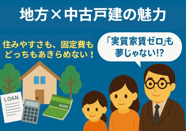 【地方×中古戸建て】住みやすさも固定費もあきらめない！暮らしにレバレッジをかける住まい戦略