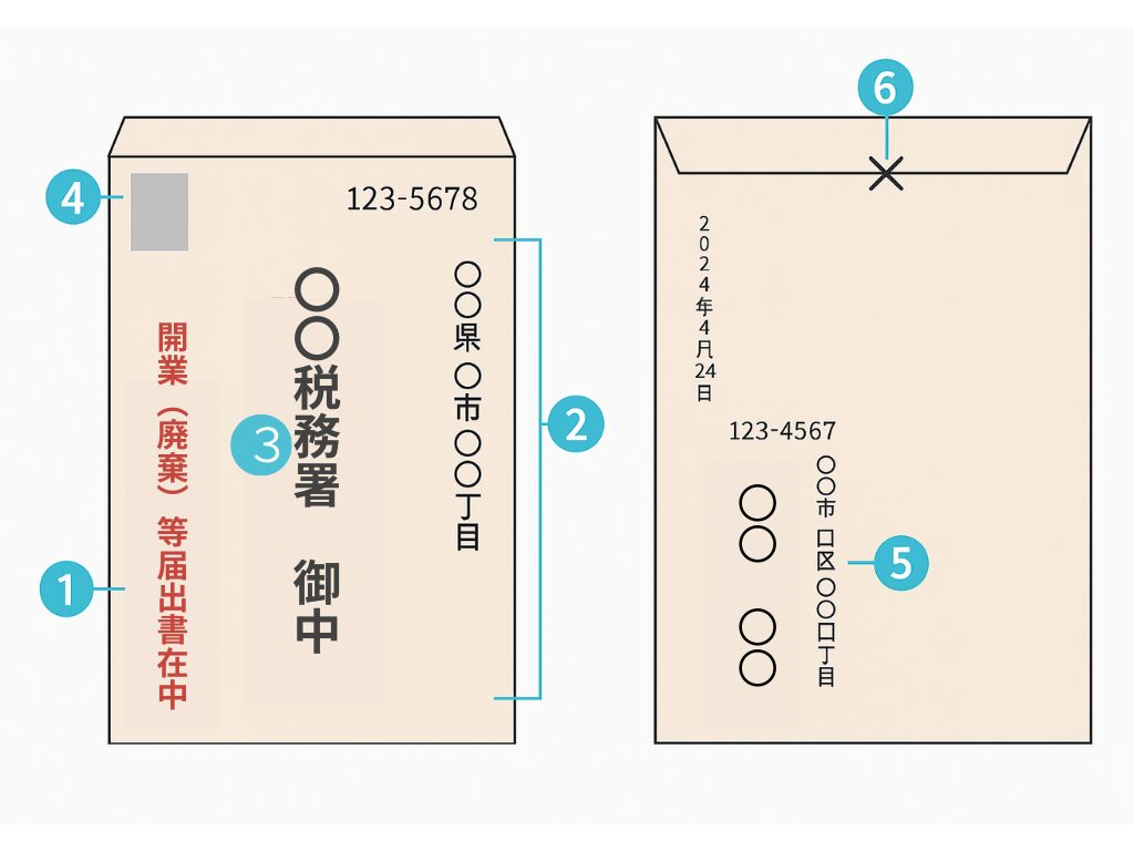 封筒書き方例