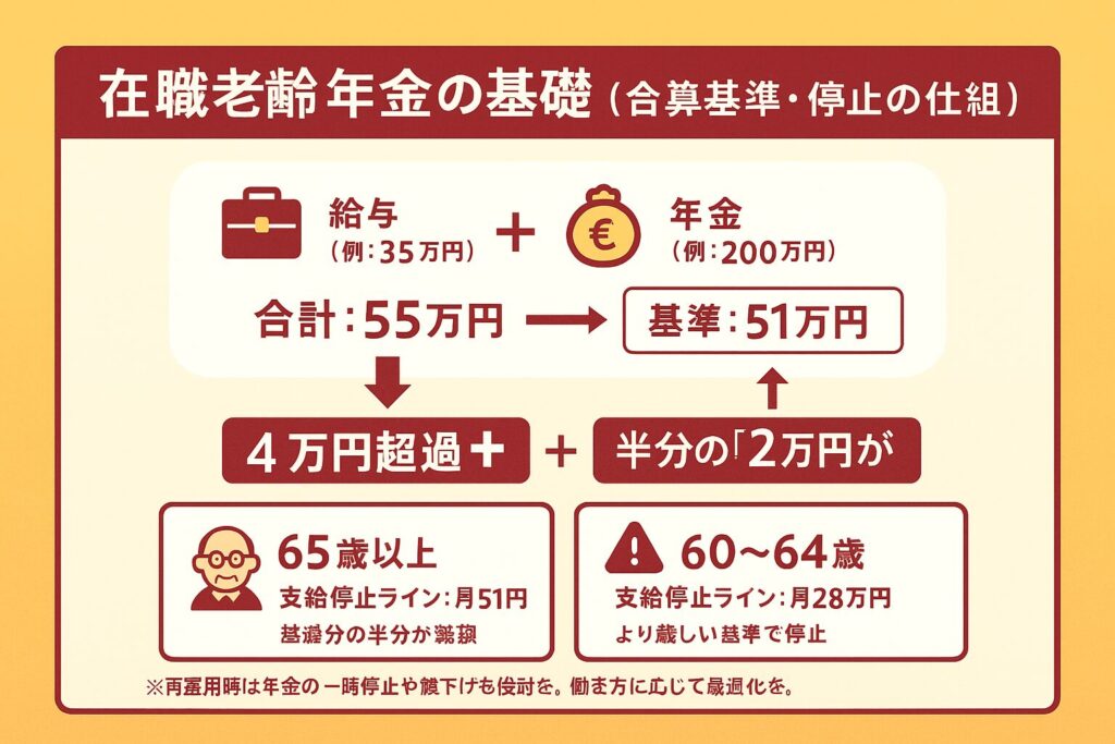 在職老齢年金の基礎