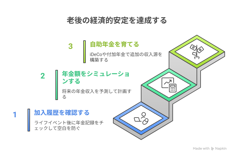 年金の確認方法