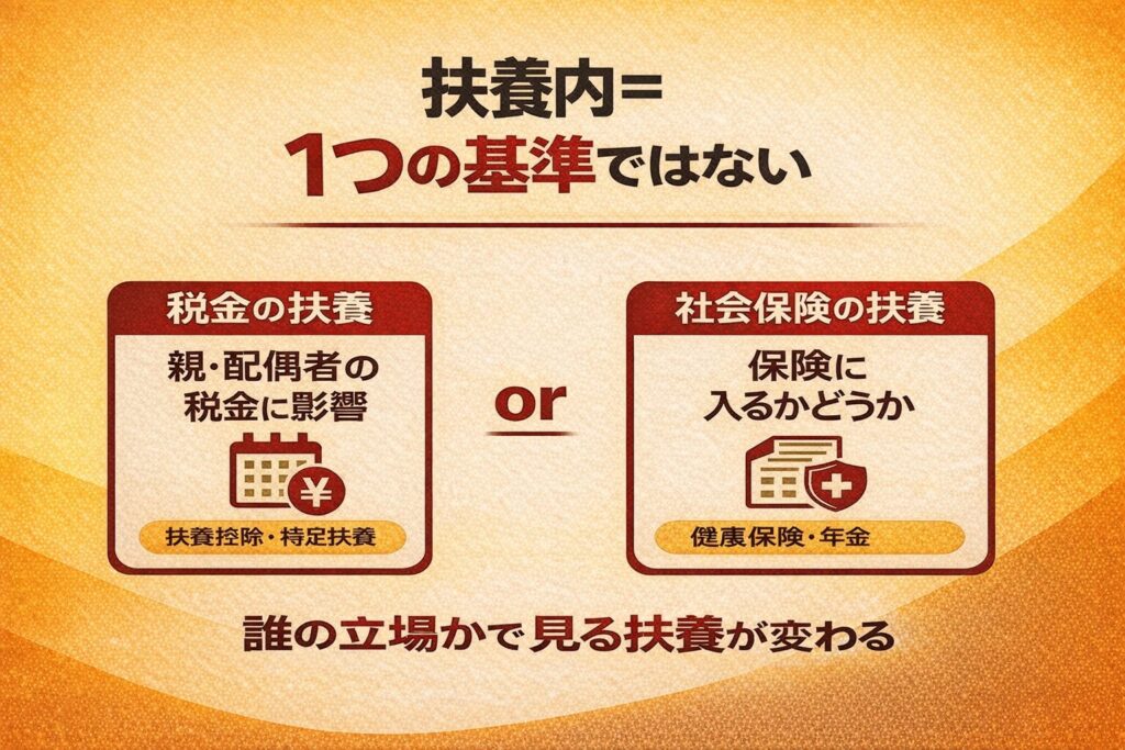 親の扶養から外れるライン