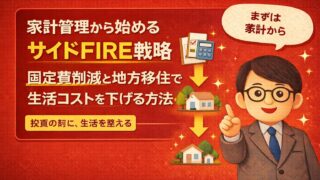 家計管理から始めるサイドFIRE戦略｜固定費削減と地方移住で生活コストを下げる方法
