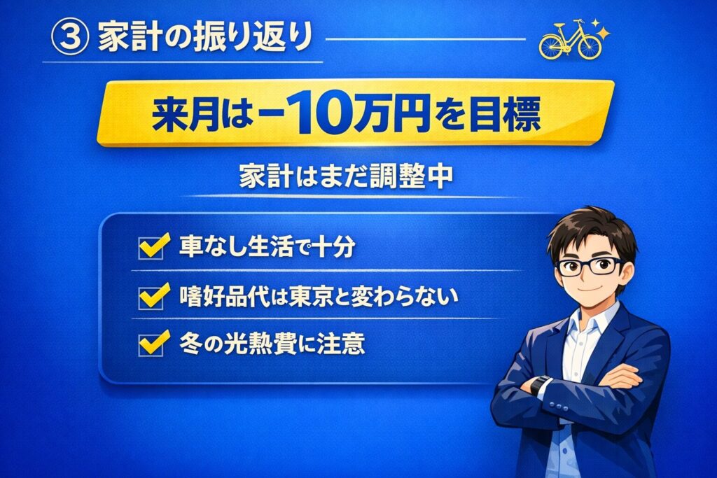 家計の振り返り|移住後の生活コストと暮らしの変化