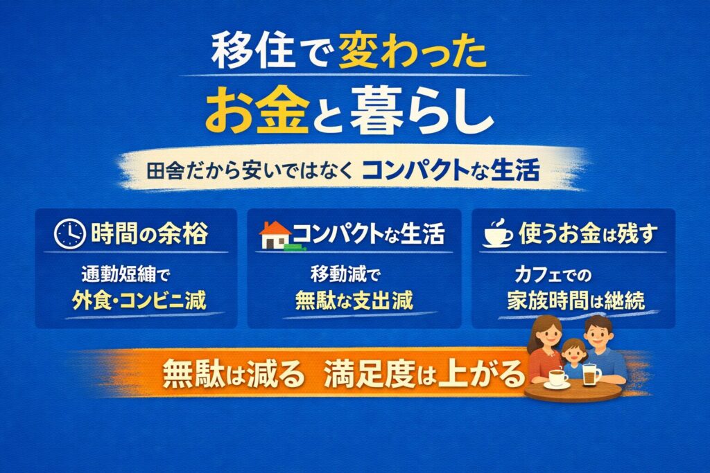 日々の変化｜移住で暮らしとお金の関係が変わった